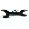 Black Metal V-Shape Cheek Retractors           